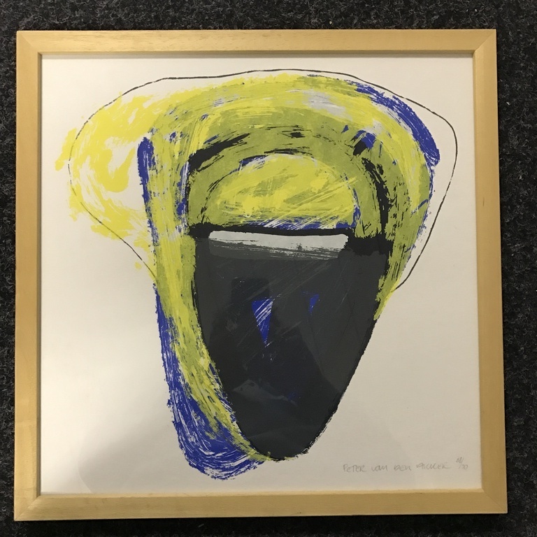 Peter v/d Akker zeefdruk 2 zeefdrukken kopen? Bied vanaf 1!