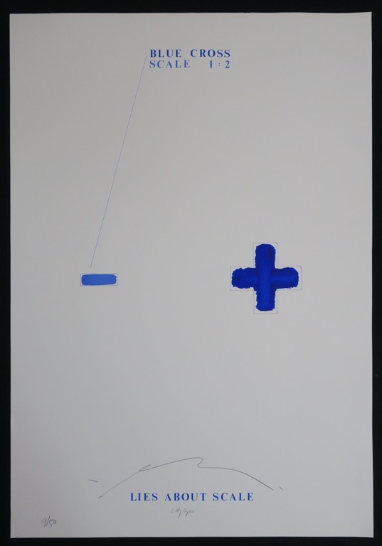 Pieter Engels: Zeefdruk, Lies about scale verkocht voor € 380!