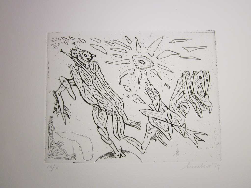 Lucebert ets gesigneerd uit 1979, zeer zeldzaam oplage van 10 stuks CoBrA kopen? Bied vanaf 280!