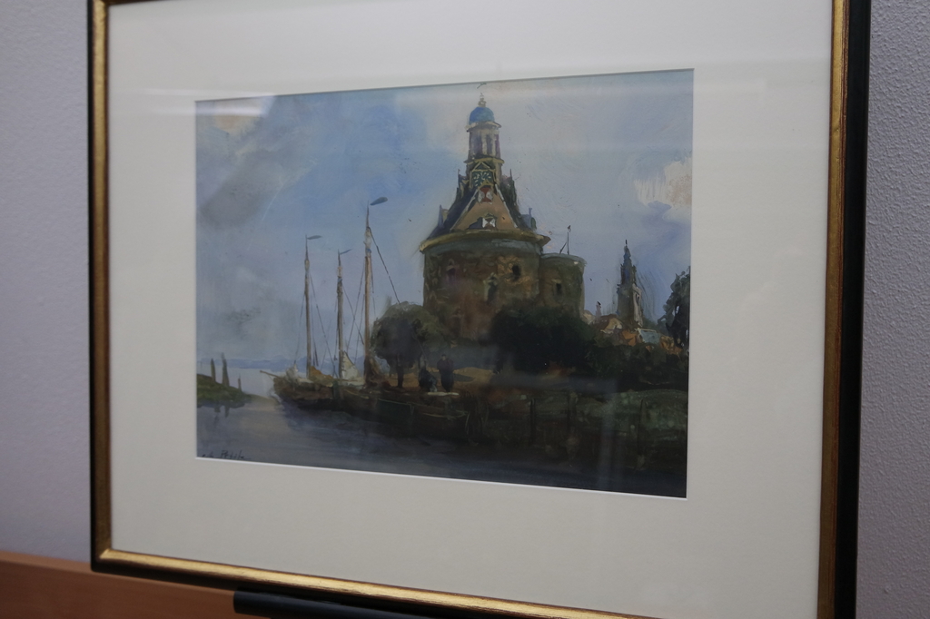 Ch. Petit ( A.C.W. Terhell ) - aquarel - gesigneerd l.o.  kopen? Bied vanaf 169!