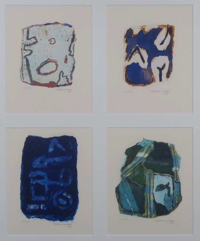 Jeroen Krabbe: 4x Litho, Z.T. - Ingelijst kopen? Bied vanaf 70!