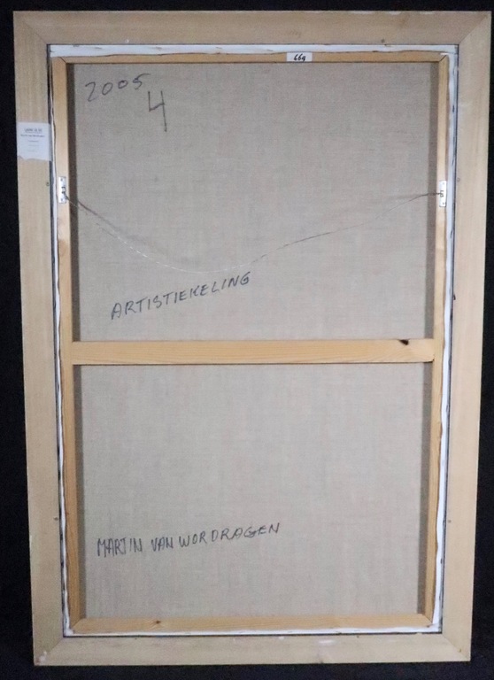 Martin van Wordragen: Olieverf op doek, Artistiekeling - Ingelijst (Groot) kopen? Bied vanaf 600!