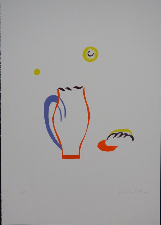 Judith Stolker: Sjabloondruk, Stilleven met Vaas kopen? Bied vanaf 1!