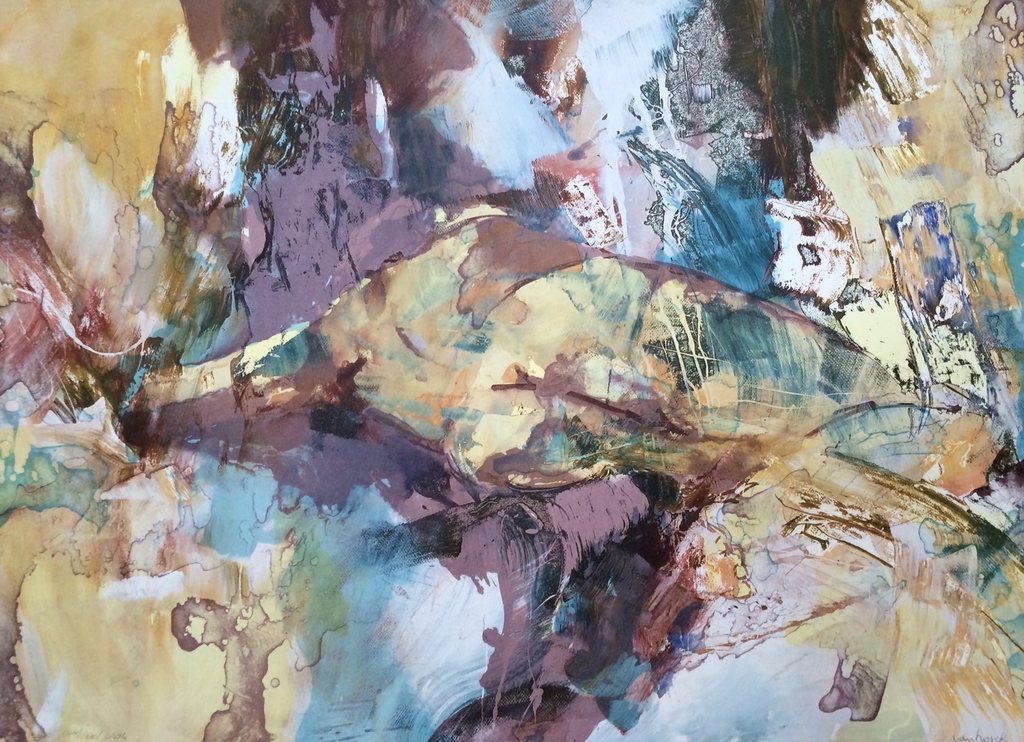 Hans Vanhorck, zeefdruk op papier kopen? Bied vanaf 30!