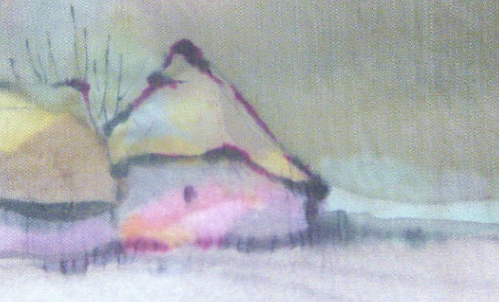 Ute Patel-Mißfeldt (1940) - Schildering op zijdedoek - gesigneerd kopen? Bied vanaf 1!