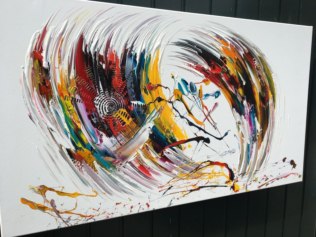 Gena - Abstract - 2017 - Gesigneerd kopen? Bied vanaf 250!