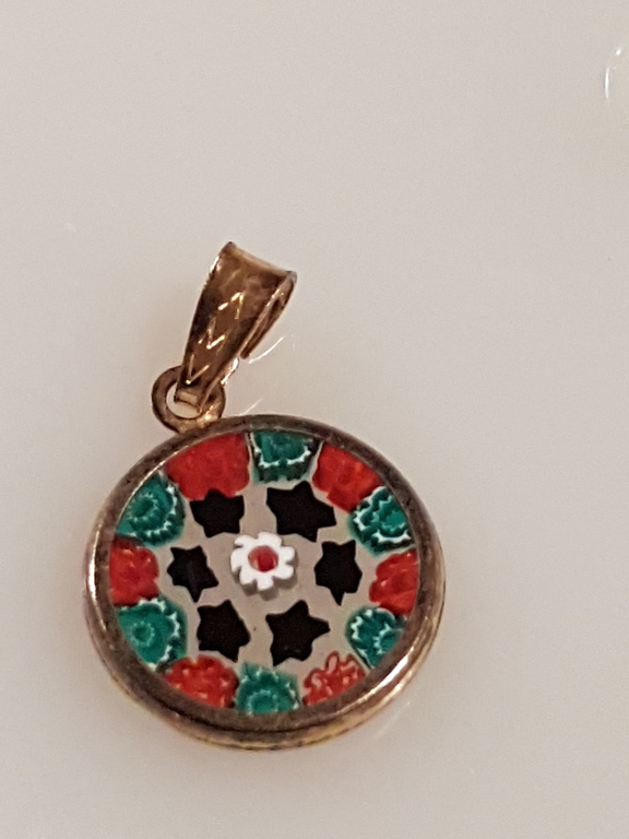 Murrina veneziana in zilver 925- model 2-Murano Italia-Venezia  zilver 925 kopen? Bied vanaf 5!