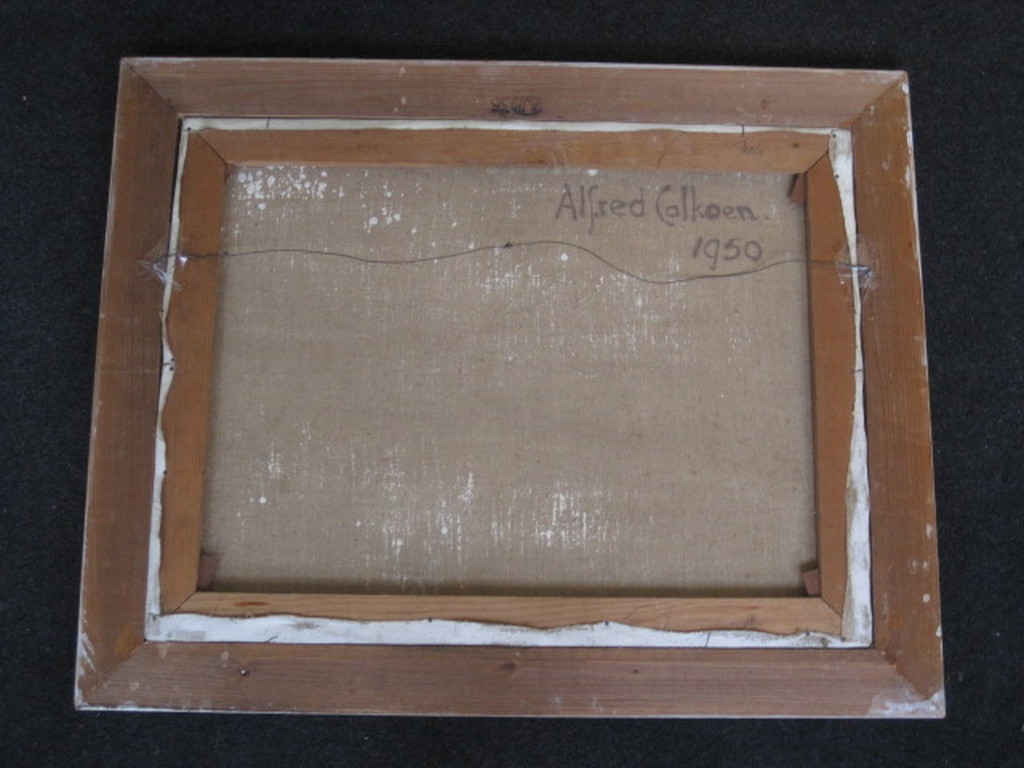 gesigneerd Alfred Calkoen olieverf "Ayers Rock Australie" omstreeks 1950 kopen? Bied vanaf 1!