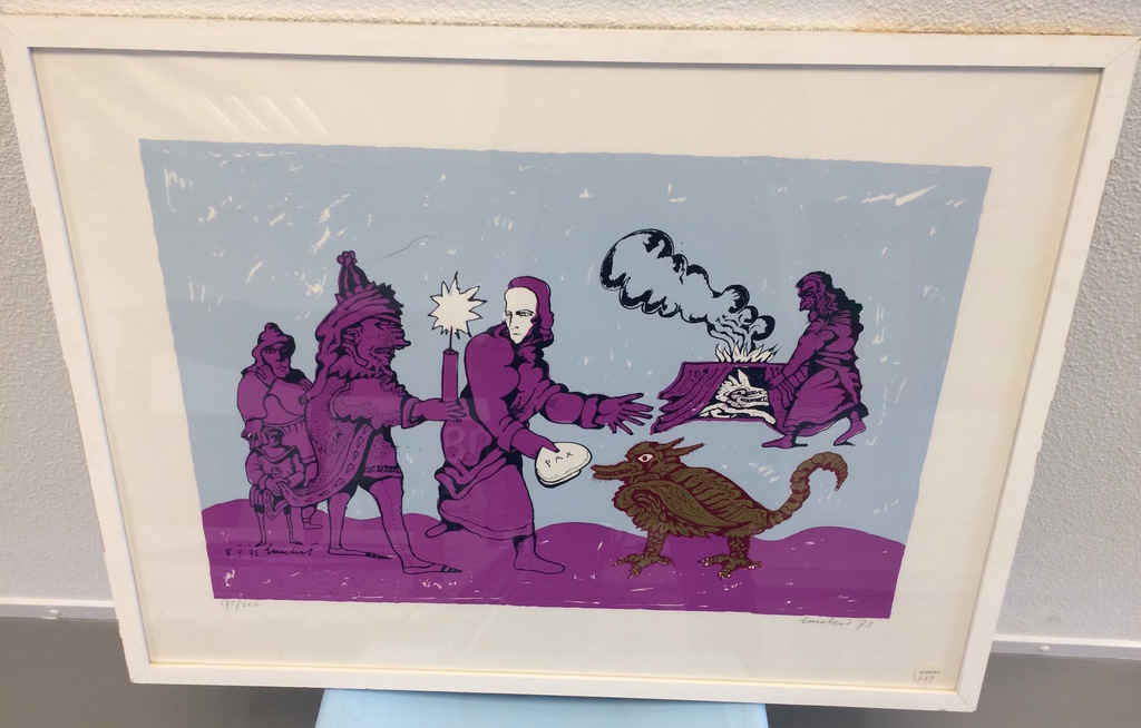 Lucebert, grafiek, pax (vrede)  kopen? Bied vanaf 150!