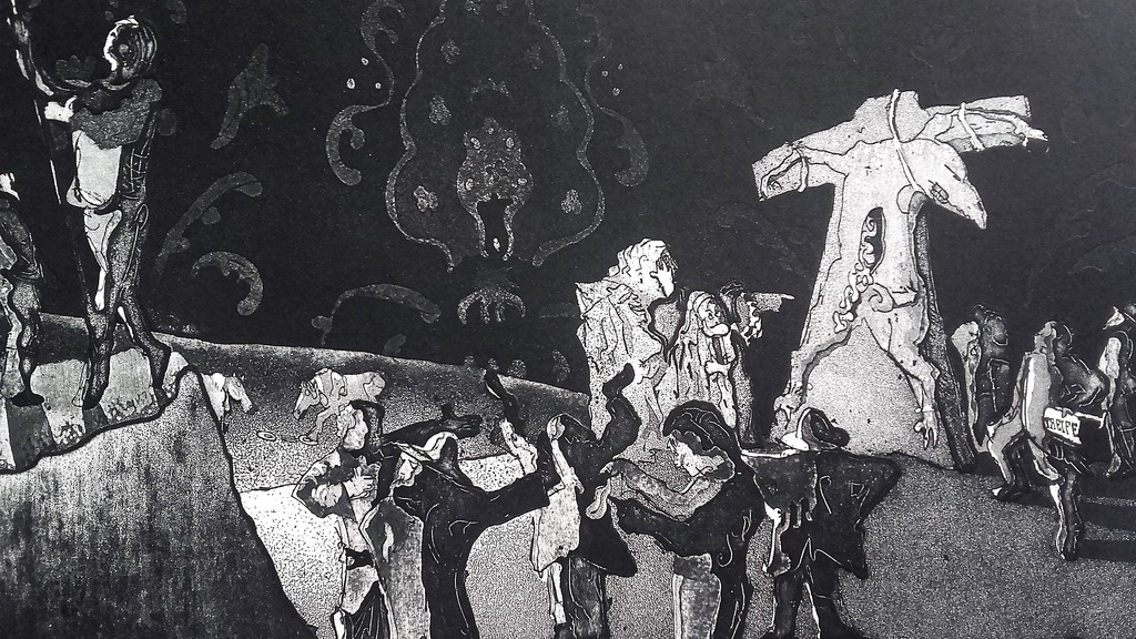 Jan Prins - Treife - Gesigneerd 84 - Ets kopen? Bied vanaf 1!