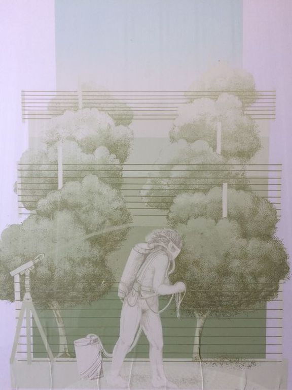 Pieter Sonnemans: Zeefdruk, zonder titel kopen? Bied vanaf 1!