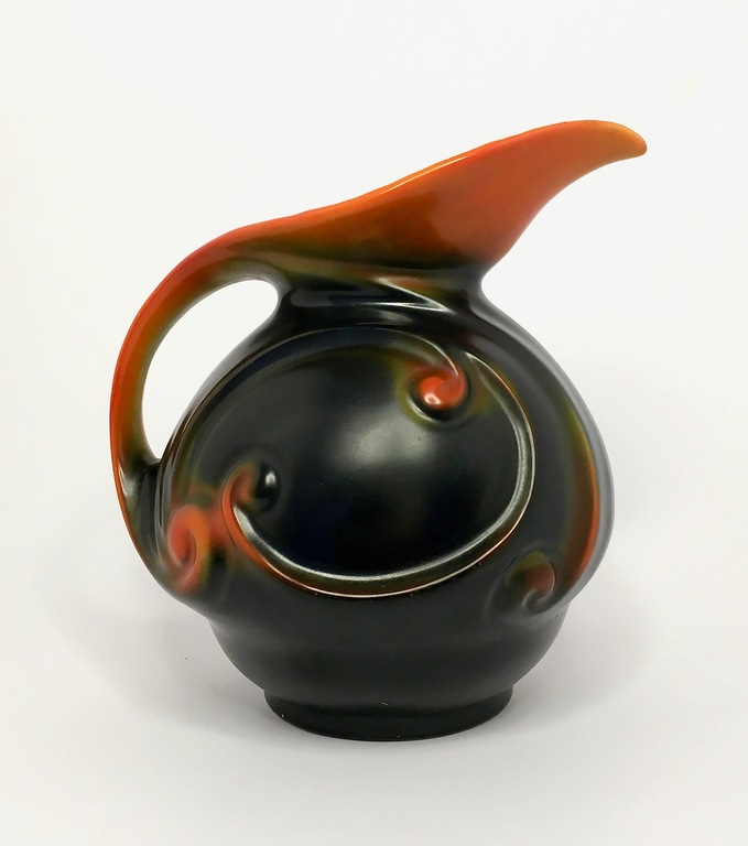 Mosa- Grote polychrome art deco karaf kopen? Bied vanaf 29!