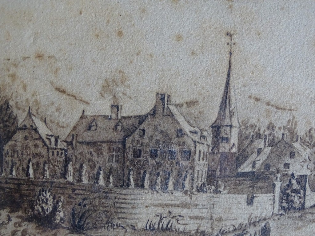 Onbekend, aquarel, Village la Dover & ......1826 kopen? Bied vanaf 1!
