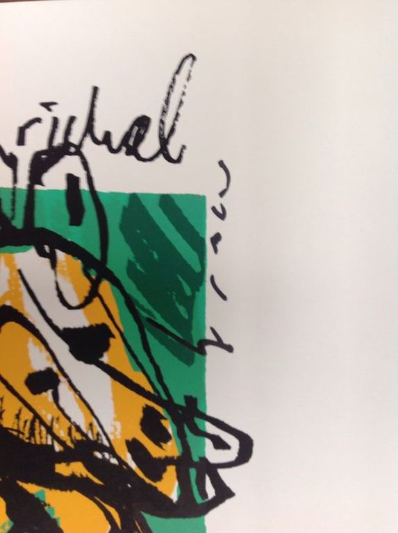 ingelijste gelimiteerde 'brood' zeefdruk met certificaat kopen? Bied vanaf 149!