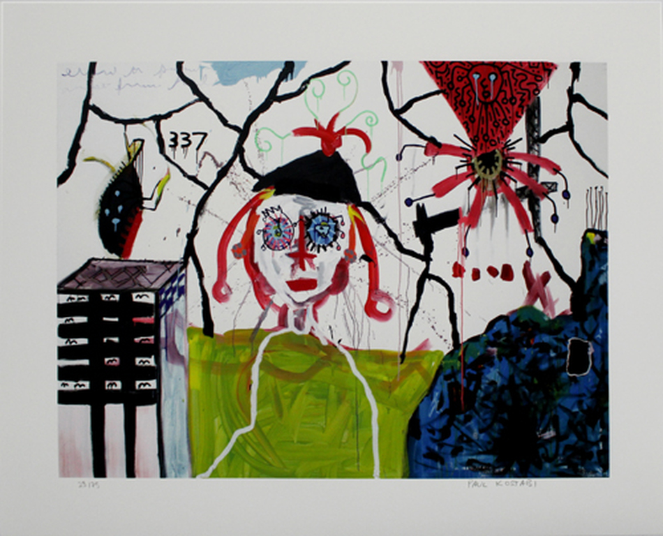 Paul Kostabi : compositie verkocht voor € 35!