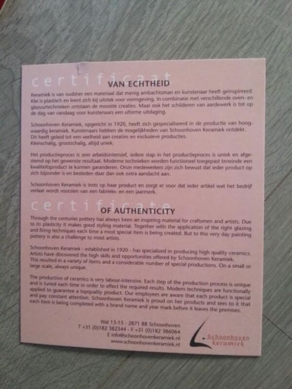 Corneille, Vaas Rigoletto kopen? Bied vanaf 60!