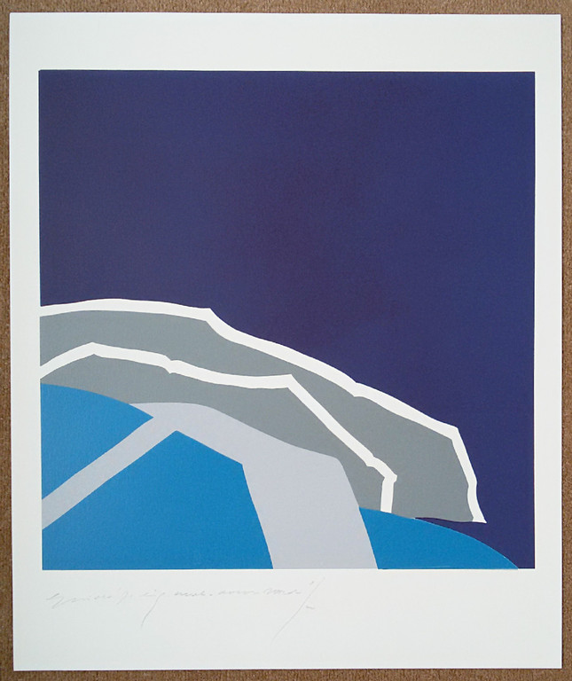 Guido de Waart - Downward, linosnede kopen? Bied vanaf 70!