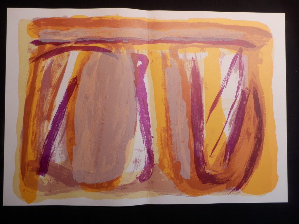 BRAM van VELDE - Kleurenlitho en Catalogus uit 1976 = Galerie MAEGHT kopen? Bied vanaf 55!