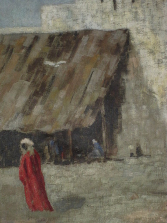 Bijzonder Oriëntaals olieverf "plein te Sfax Tunis" van Joh Windhorst 1884-1970 kopen? Bied vanaf 1!