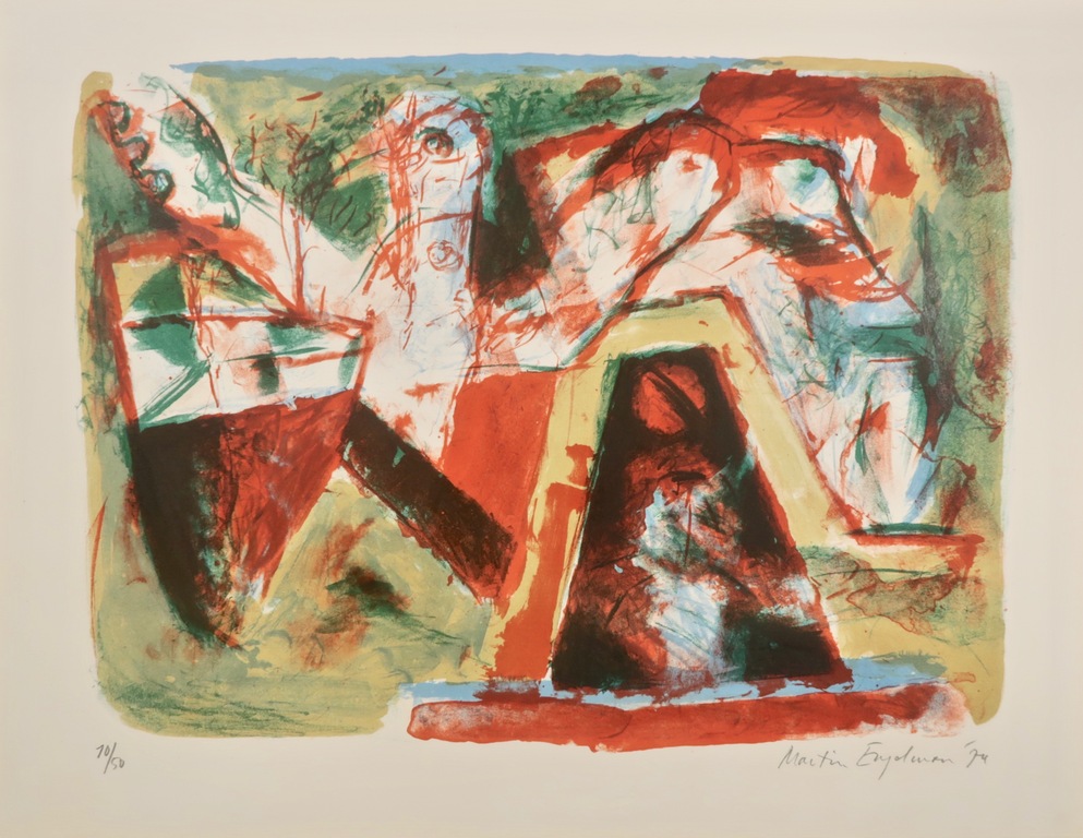 Martin Engelman: Zeefdruk, Zonder titel kopen? Bied vanaf 20!