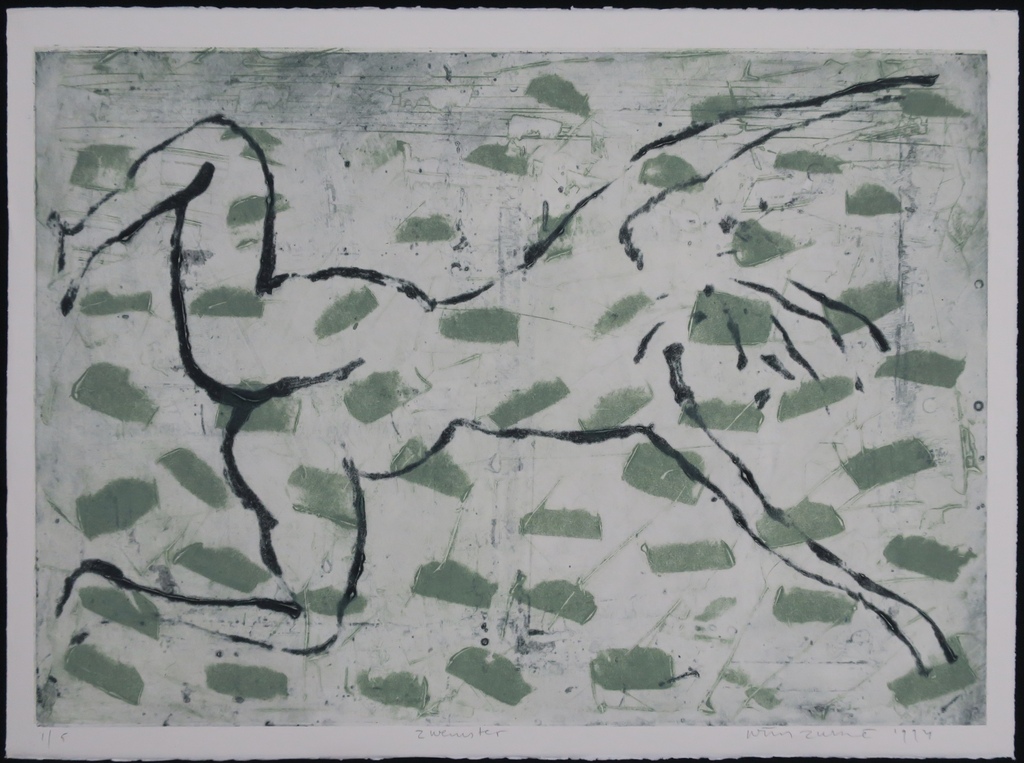Wim Zurne: Litho, Zwemster verkocht voor € 45!