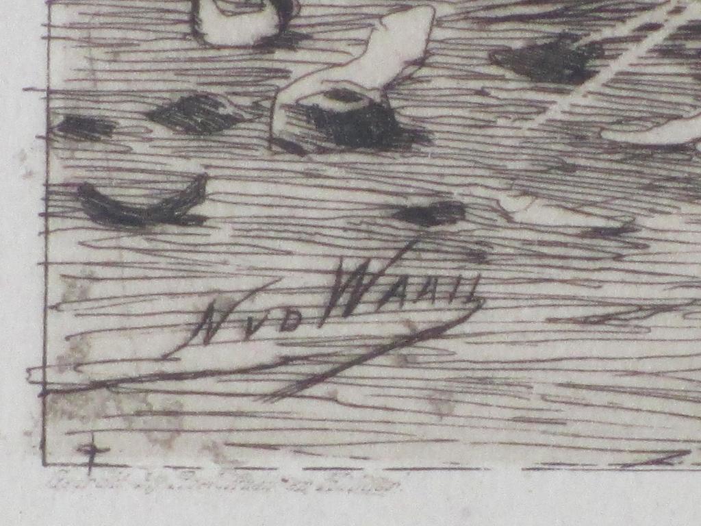 Nicolaas van der Waay, Napolitaanse vruchtenverkoper, Ets kopen? Bied vanaf 40!