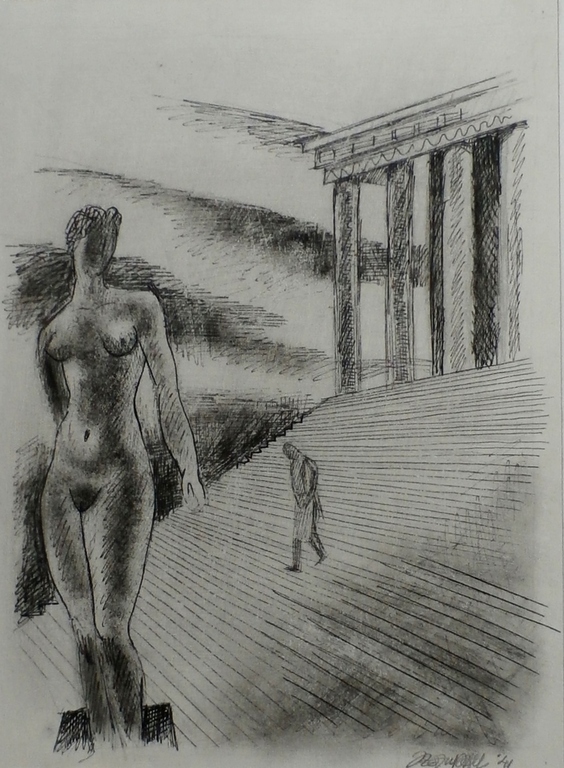 Jean Paul Vroom - inkttekening - 1941 kopen? Bied vanaf 125!