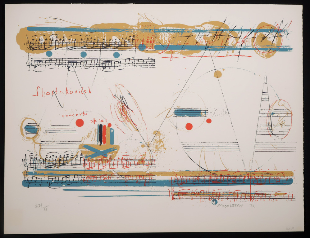 Sam Middleton: Zeefdruk, Shostakovitch concerto op.101 kopen? Bied vanaf 35!