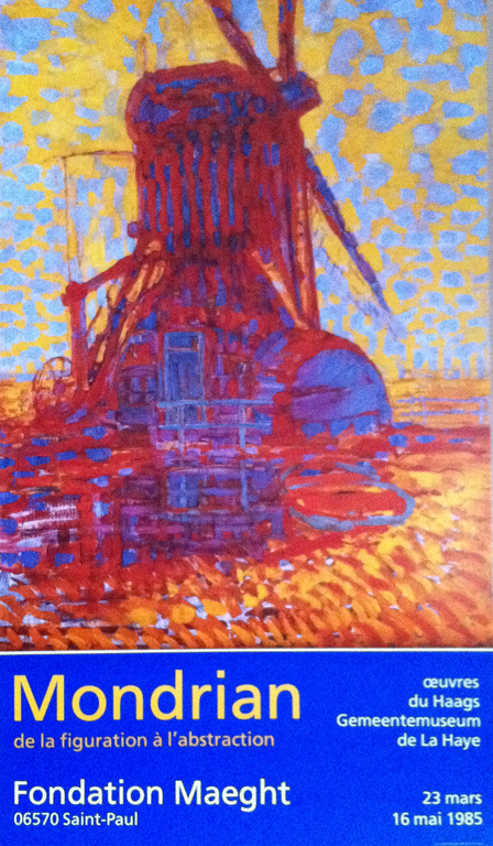 Piet Mondriaan: affiche in 4 kleurendruk uit 1985 kopen? Bied vanaf 1!