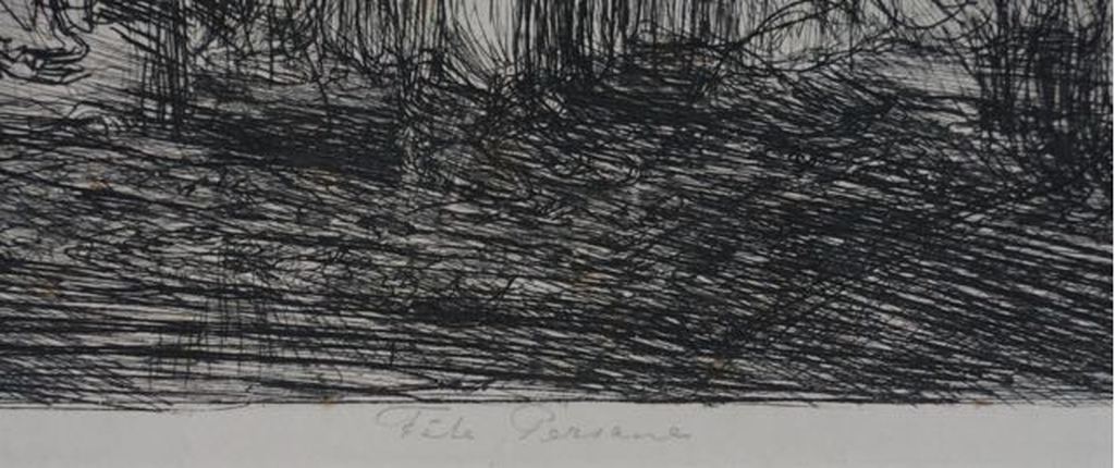 Marius Bauer: Ets, Fete Persane kopen? Bied vanaf 250!