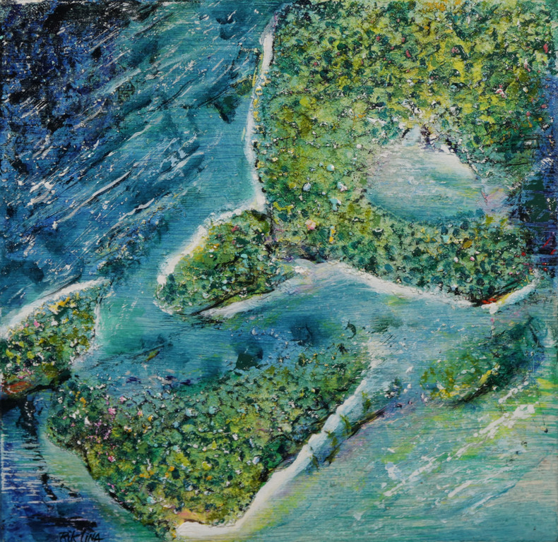 Rik Lina: Diptych 2x Olieverf op paneel, Coming Home kopen? Bied vanaf 100!