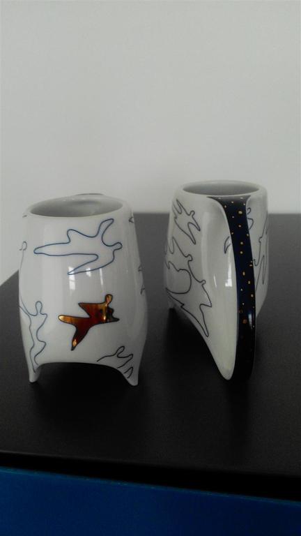 Artihove : new Dutch Delfts bekers met handvat en bonbonschaaltje kopen? Bied vanaf 21!