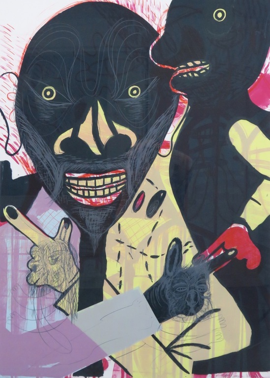 Michael Tedja: Zeefdruk, Zonder titel - Inglijst (groot) kopen? Bied vanaf 50!