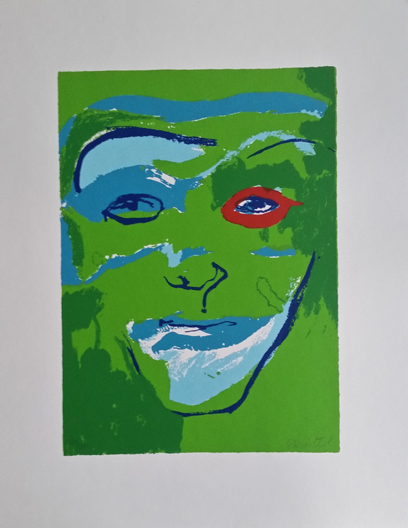 Sylvia Kristel - Gesigneerde originele zeefdruk kopen? Bied vanaf 1!