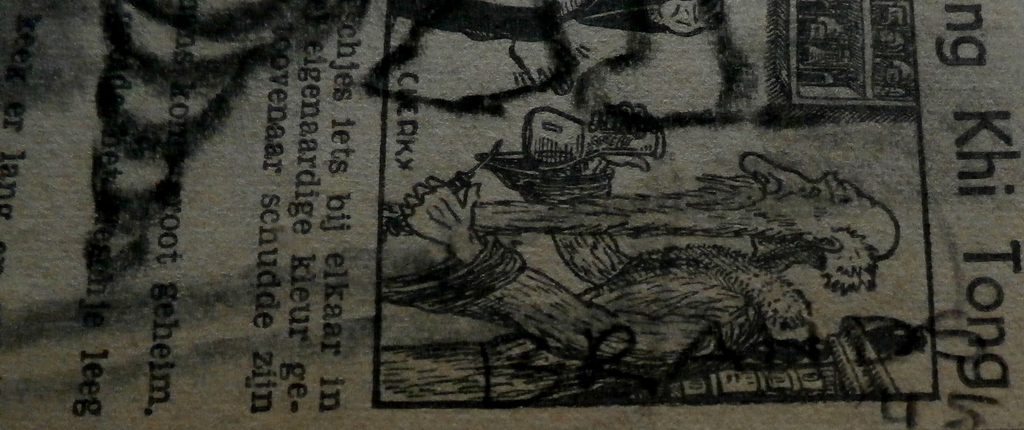 Eugene Brands - houtskooltekening- 1945 kopen? Bied vanaf 750!