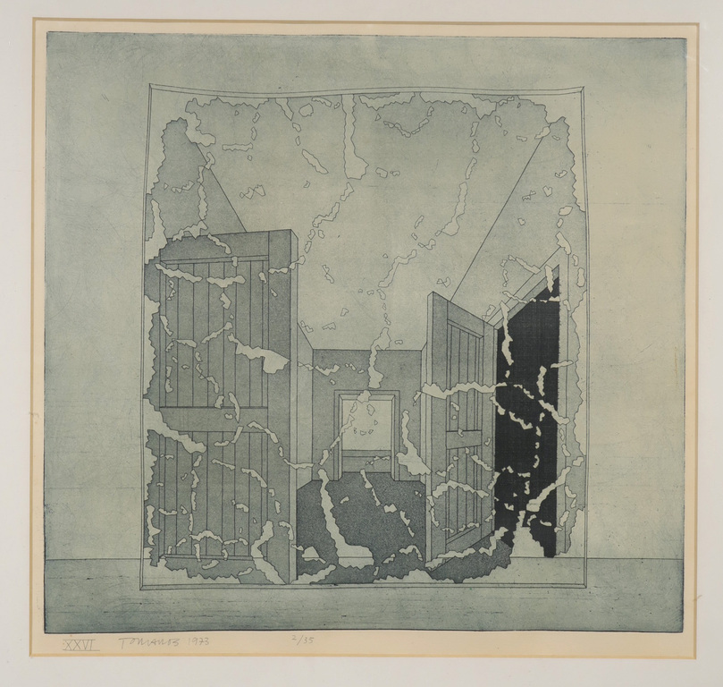 Ton van Os: Ets en aquatint, XXVI - Ingelijst kopen? Bied vanaf 35!