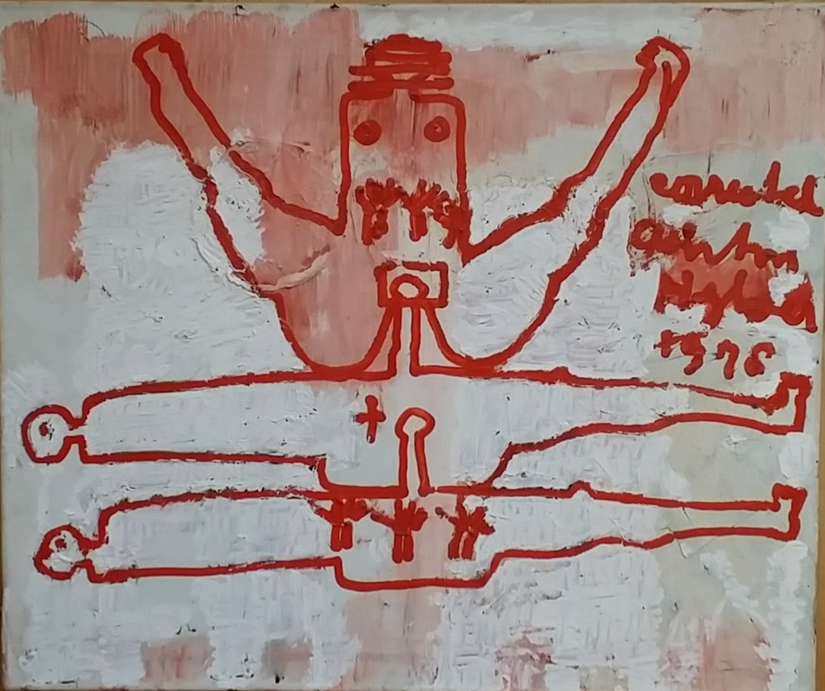 Anton Heyboer - Olieverf op doek 1978  kopen? Bied vanaf 1450!