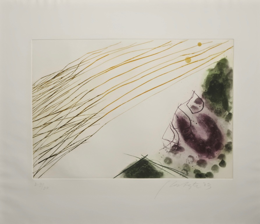 Ger Lataster: Ets, Zonder titel verkocht voor € 40!