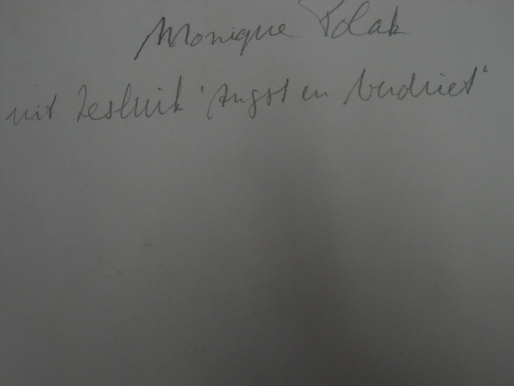 Monique Polak (1947-) Gem.Techniek "Levenslijn" uit serie "Angst en Verdriet '94 kopen? Bied vanaf 1!