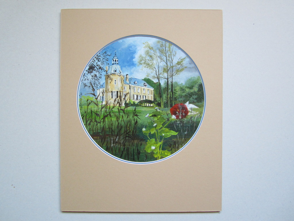 André Tigchelaar: Olieverf, Leda en de zwaan op Oud-Groevenbeek kopen? Bied vanaf 1!