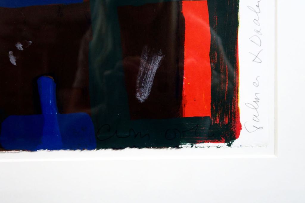 Cees Dolk: Zeefdruk, Talmen & Dralen 4 - Ingelijst kopen? Bied vanaf 20!