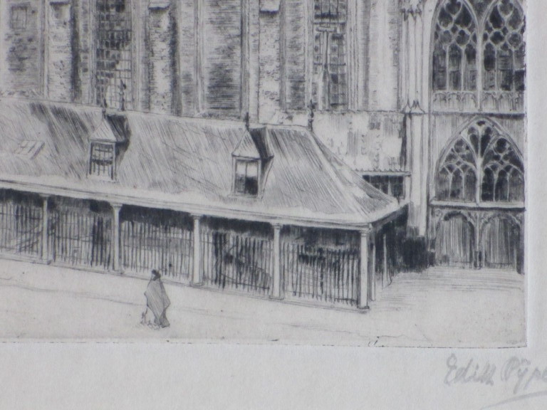 Edith Pijpers, St Joriskerk Amersfoort, Ets kopen? Bied vanaf 35!