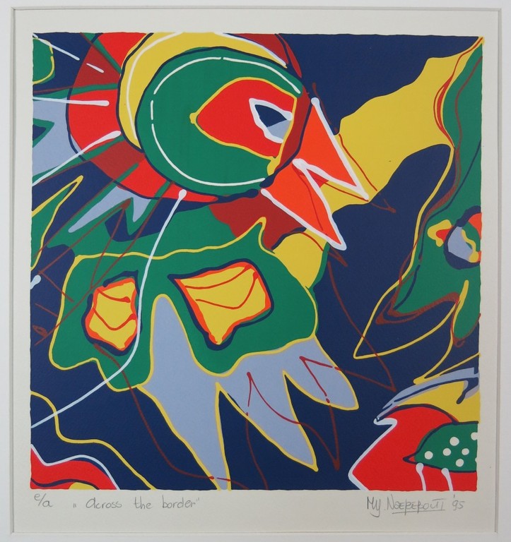 Marianne Naerebout: Zeefdruk, Across the border kopen? Bied vanaf 30!