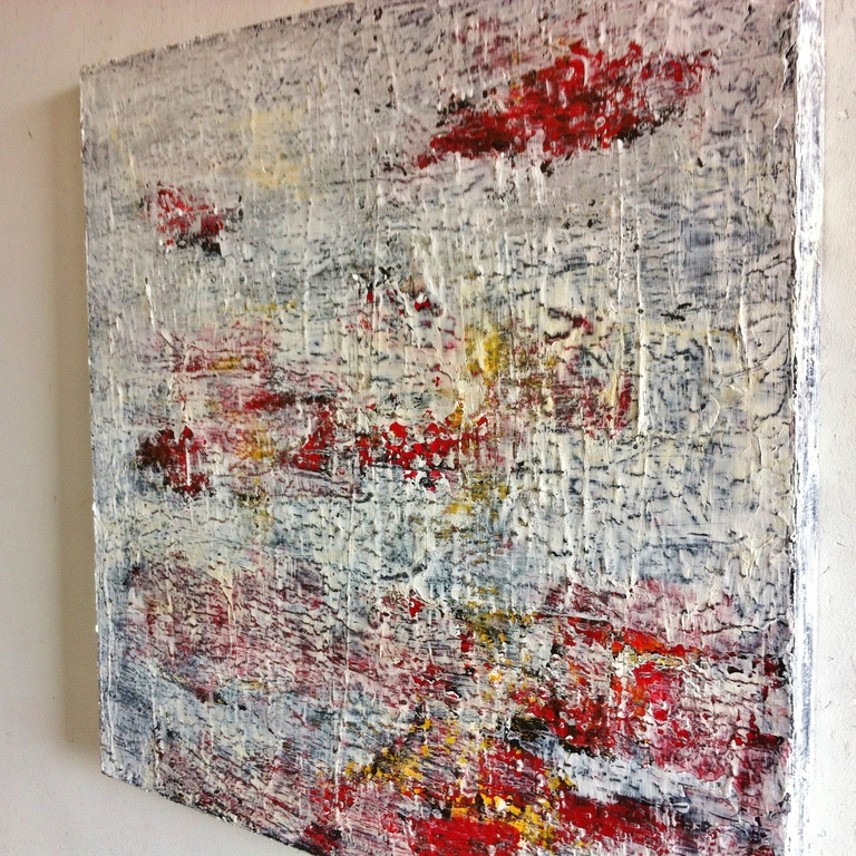 "Tombe la neige..."John Foppen- mix oliev./acrylverf-3D canvas-gesigneerd....... kopen? Bied vanaf 129!