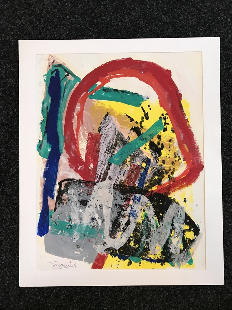 Bep Toscani  origineel werk op papier 1991 verkocht voor € 36!