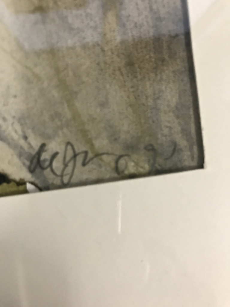 Leo de Jong gemengde technieken op papier, gesigneerd.  kopen? Bied vanaf 1!