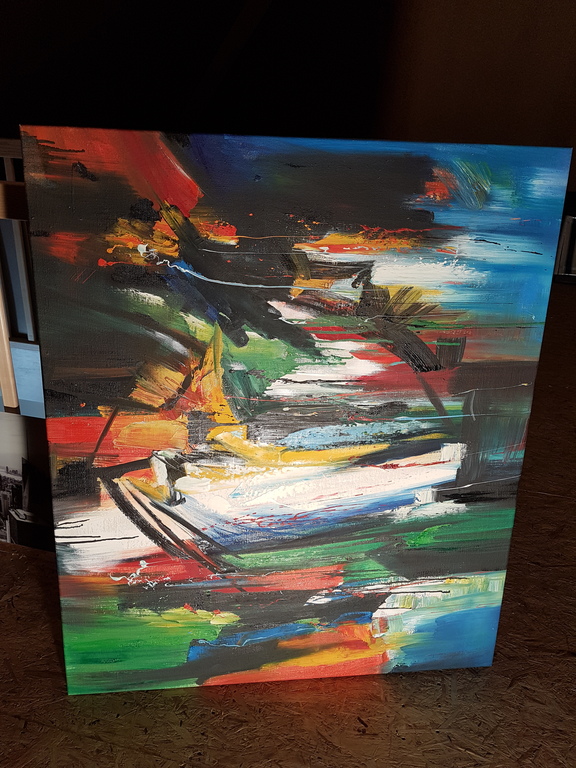 Lee Cole, olieverf schilderij op linnen. kopen? Bied vanaf 40!