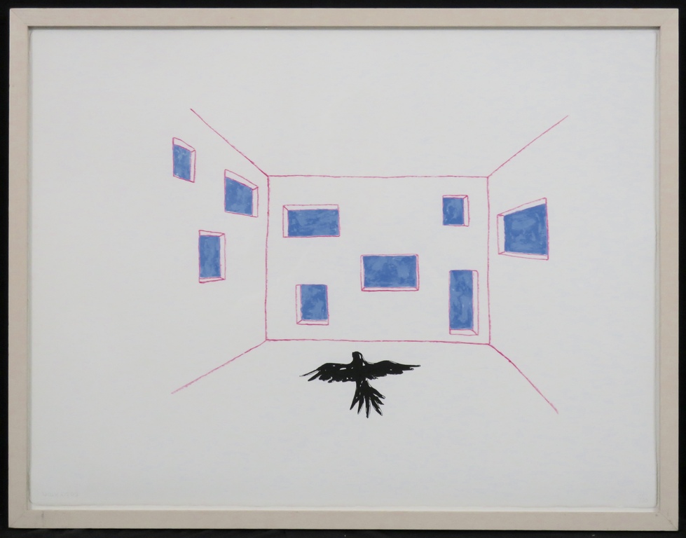 Hans van der Ham: Zeefdruk, Zonder titel nr. 6 - Ingelijst kopen? Bied vanaf 35!