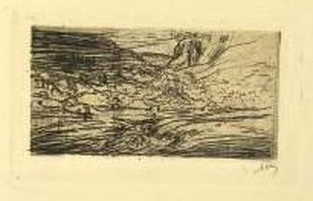 Marius Bauer: Ets, Een Oostersche Stad kopen? Bied vanaf 1!