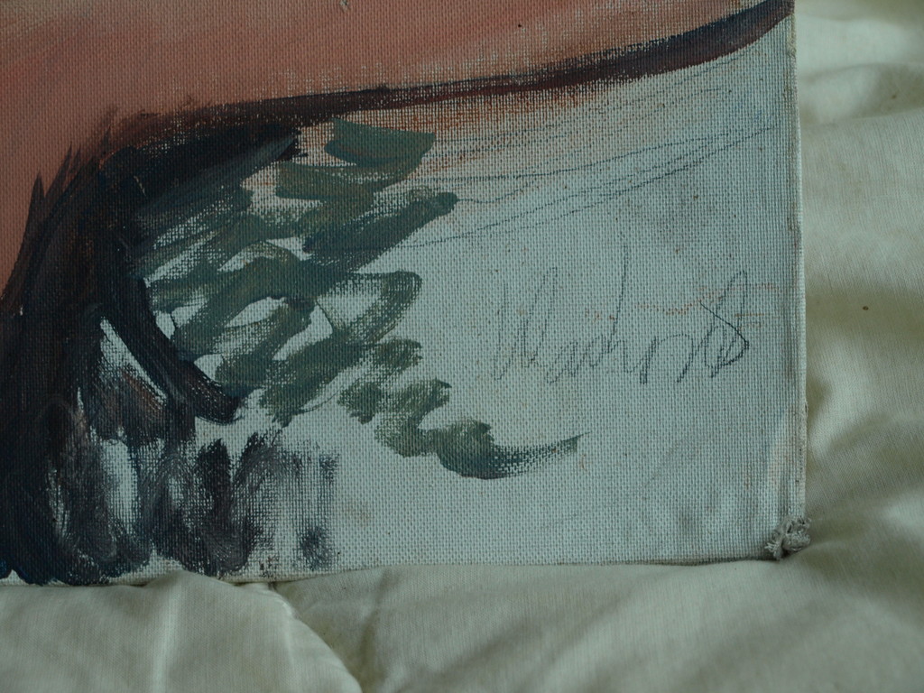 Peter Klashorst : acrylverf op board – Vrouw – gesigneerd – ca 1999  kopen? Bied vanaf 150!